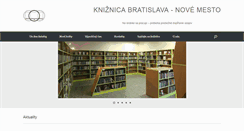 Desktop Screenshot of kbnm.sk