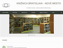 Tablet Screenshot of kbnm.sk